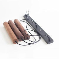 Suspension en bois modernes - Lampe suspendue en noyer et hêtre, éclairage LED design | Marco Lucetti