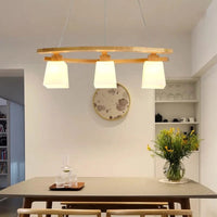 Suspension en bois nordique : Lampes suspendues modernes pour salle à manger, salon et cuisine | Marco Lucetti Bois 75cm