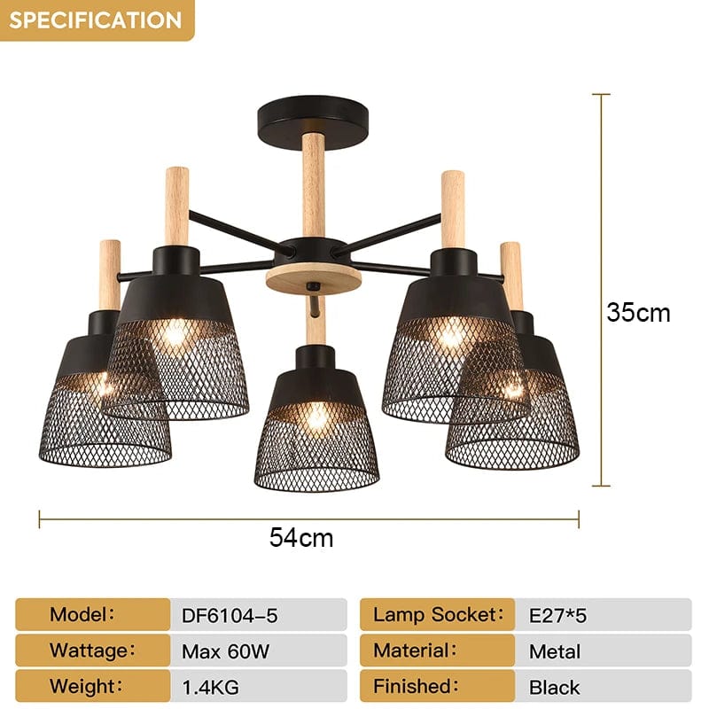 Suspension en bois pour plafond - Le style scandinave pour chambre, restaurant et hôtel | Marco Lucetti