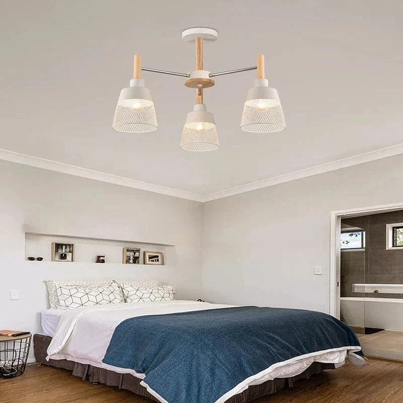 Suspension en bois pour plafond - Le style scandinave pour chambre, restaurant et hôtel | Marco Lucetti