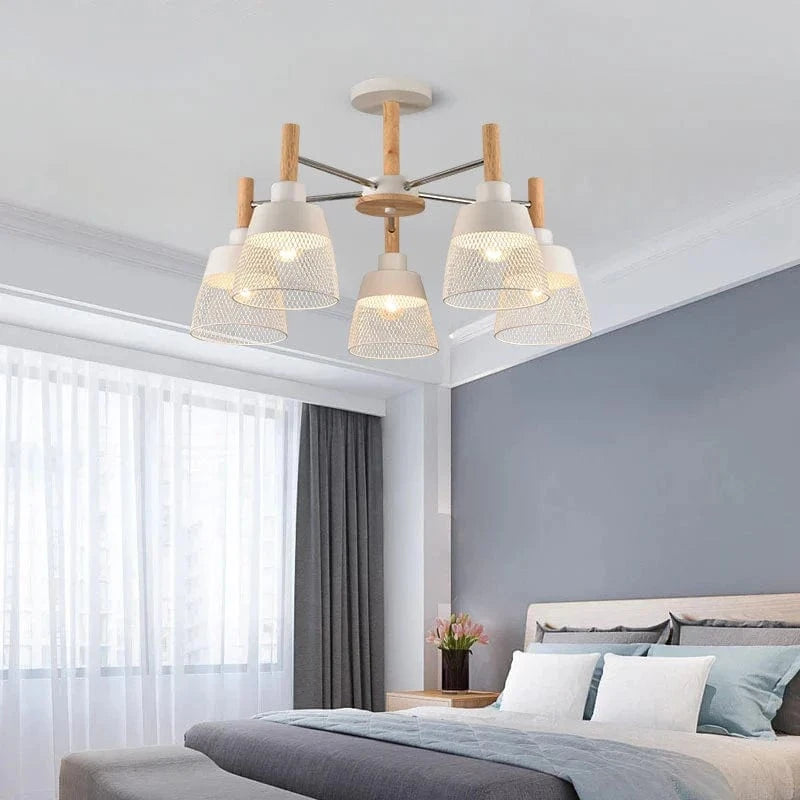 Suspension en bois pour plafond - Le style scandinave pour chambre, restaurant et hôtel | Marco Lucetti