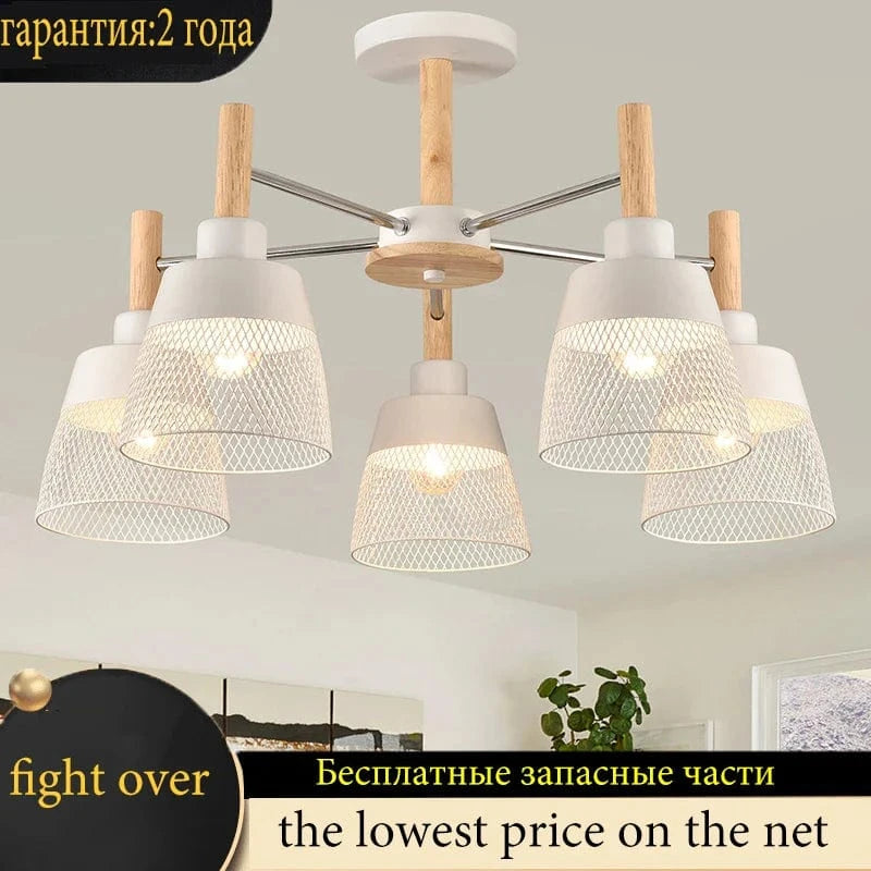 Suspension en bois pour plafond - Le style scandinave pour chambre, restaurant et hôtel | Marco Lucetti