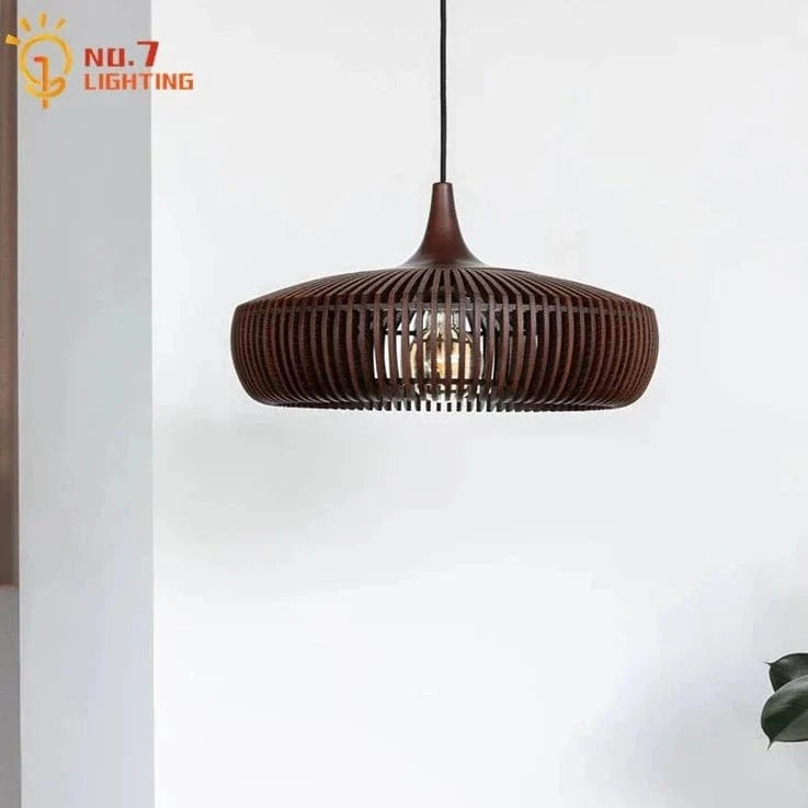 Suspension en bois pour restaurant japonais. | Marco Lucetti