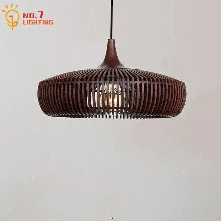 Suspension en bois pour restaurant japonais. | Marco Lucetti