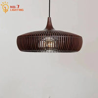 Suspension en bois pour restaurant japonais. | Marco Lucetti