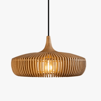 Suspension en bois pour restaurant japonais. | Marco Lucetti