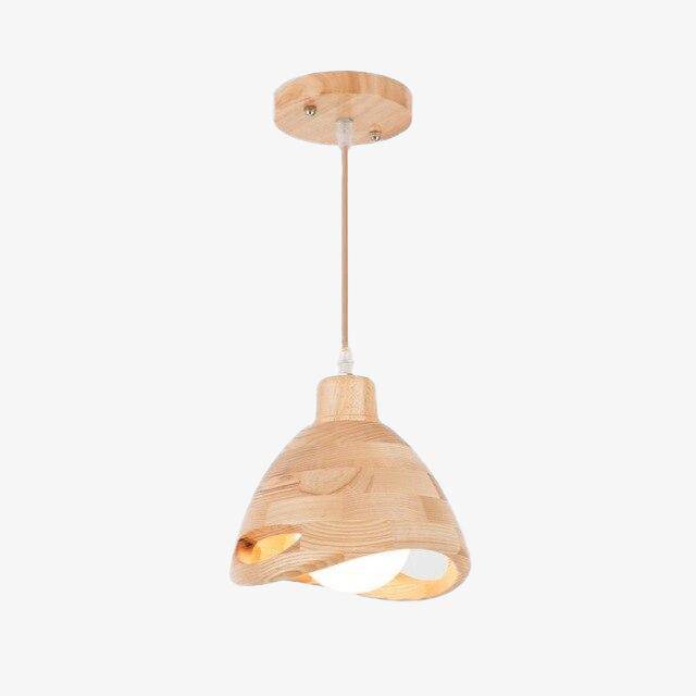 Suspension en bois style japonais Bar - Élégance naturelle | Marco Lucetti Rond / 1