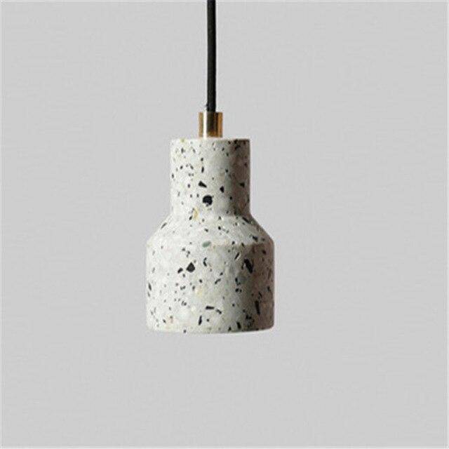 Suspension en ciment Terrazzo Colors | Marco Lucetti Blanc / Froide
