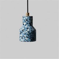 Suspension en ciment Terrazzo Colors | Marco Lucetti Bleu / Froide