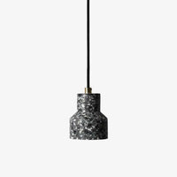 Suspension en ciment Terrazzo Colors | Marco Lucetti Noir / Froide