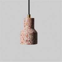 Suspension en ciment Terrazzo Colors | Marco Lucetti Rouge / Froide
