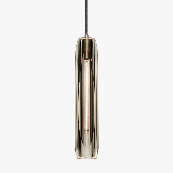 Suspension en cristal de luxe postmoderne en cuivre massif | Marco Lucetti Suspension