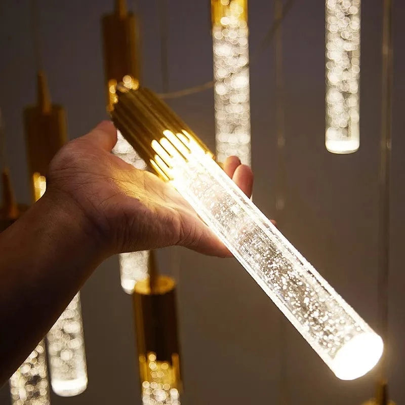 Suspension en cristal de luxe pour une décoration intérieure élégante | Marco Lucetti