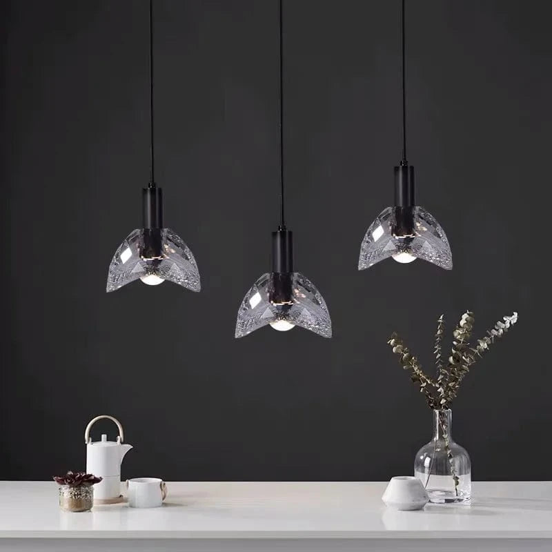 Suspension en cristal K9 LED de luxe postmoderne | Marco Lucetti