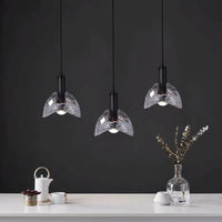 Suspension en cristal K9 LED de luxe postmoderne | Marco Lucetti