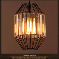 Suspension en cristal LED rétro Vintage | Marco Lucetti 1