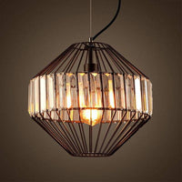 Suspension en cristal LED rétro Vintage | Marco Lucetti 4