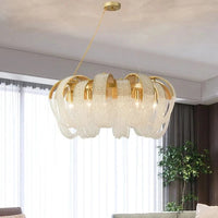 Suspension en cristal Luxe Moderne LED Décoratif | Marco Lucetti