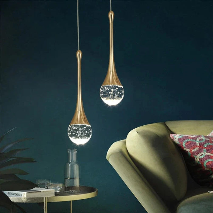 Suspension en cristal moderne. | Marco Lucetti