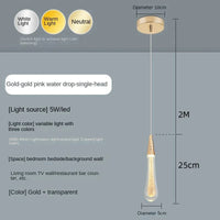 Suspension en cristal moderne. | Marco Lucetti C dimmable