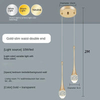 Suspension en cristal moderne. | Marco Lucetti D dimmable