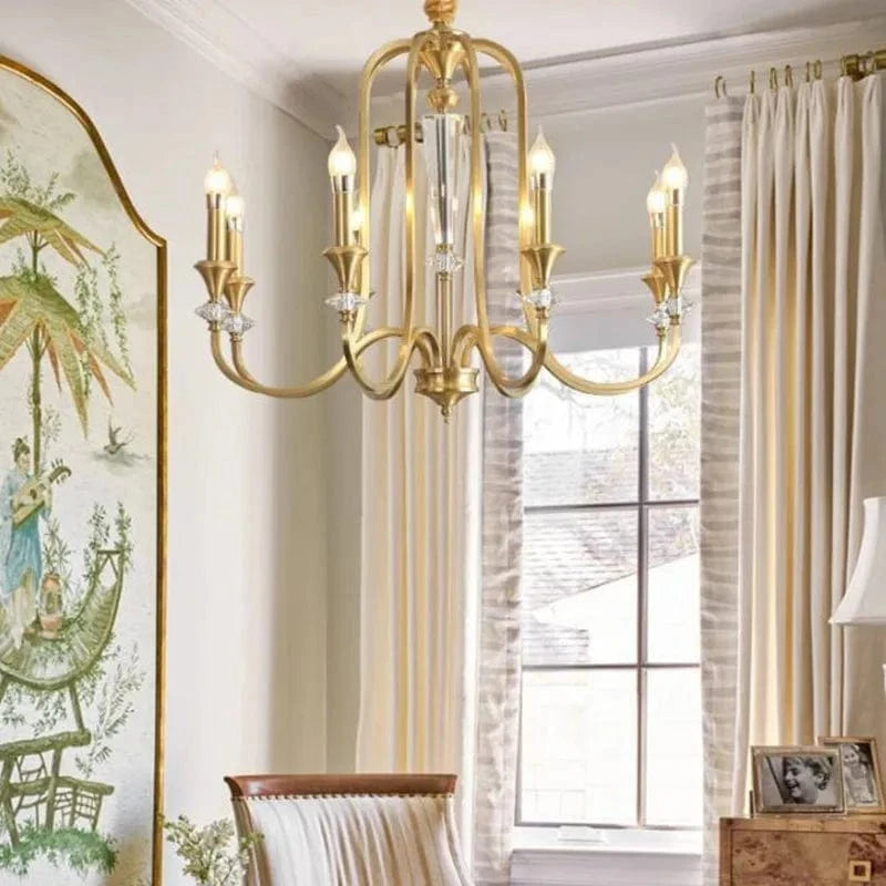 Suspension en cristal rétro style américain - Design Luxe | Marco Lucetti