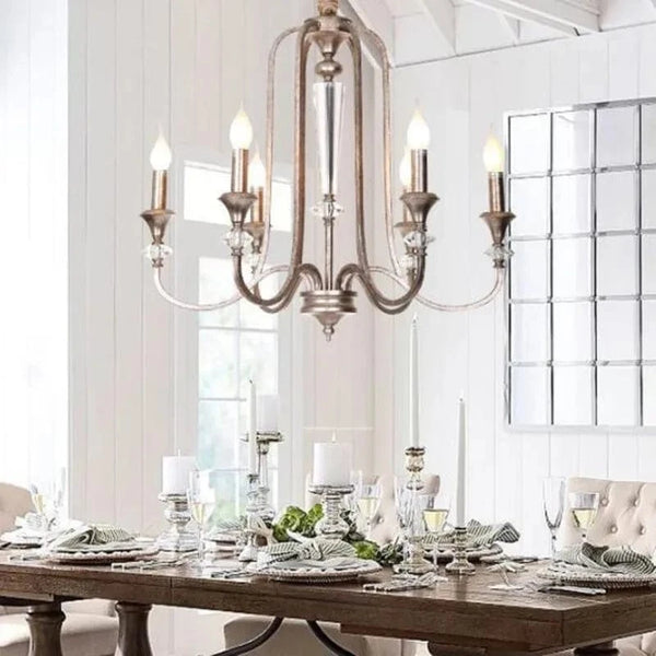 Suspension en cristal rétro style américain - Design Luxe | Marco Lucetti