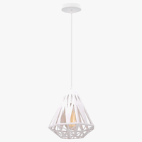 Suspension en fer Vintage Industriel pour Maison Salon Cuisine Île Plafond Lampe LED | Marco Lucetti