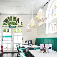 Suspension en fer Vintage Industriel pour Maison Salon Cuisine Île Plafond Lampe LED | Marco Lucetti