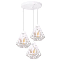 Suspension en fer Vintage Industriel pour Maison Salon Cuisine Île Plafond Lampe LED | Marco Lucetti C2