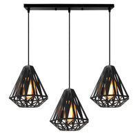 Suspension en fer Vintage Industriel pour Maison Salon Cuisine Île Plafond Lampe LED | Marco Lucetti D1