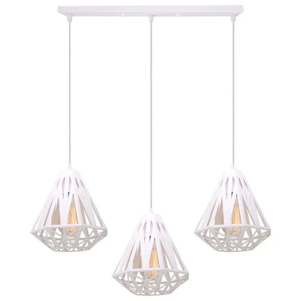 Suspension en fer Vintage Industriel pour Maison Salon Cuisine Île Plafond Lampe LED | Marco Lucetti D2