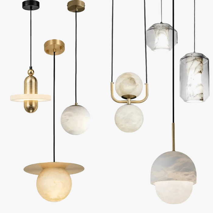 Suspension en marbre au design contemporain | Marco Lucetti