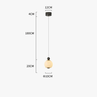 Suspension en marbre espagnol pour chambre chic | Marco Lucetti