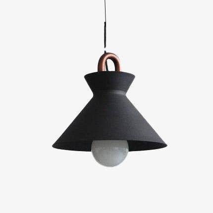 Suspension en métal industriel moderne fashion | Marco Lucetti B - Noir