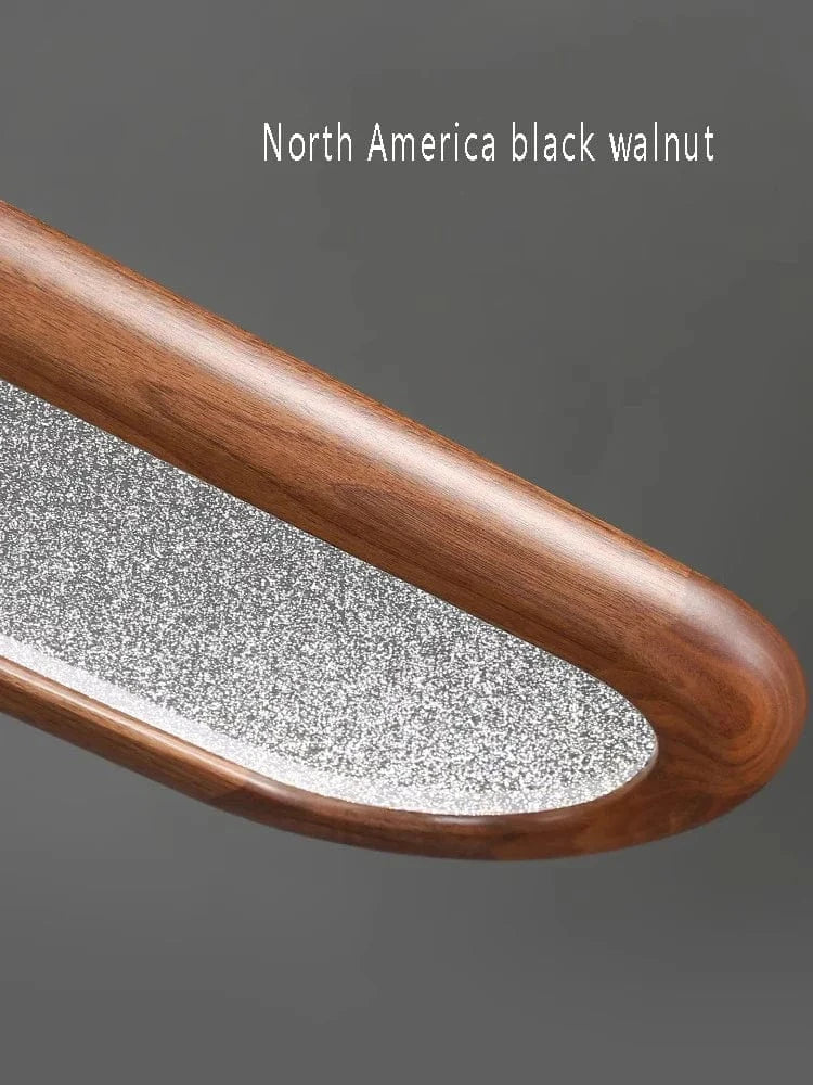 Suspension en noyer design pour bar led décoratif | Marco Lucetti