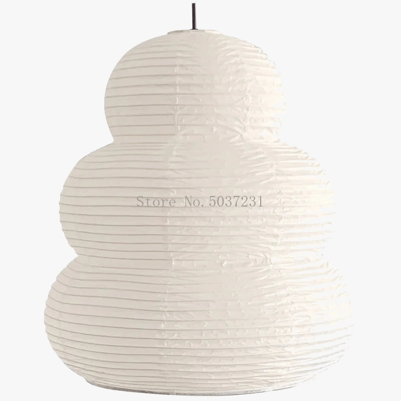 Suspension en papier par le styliste danois : abat-jour rétro | Marco Lucetti 0