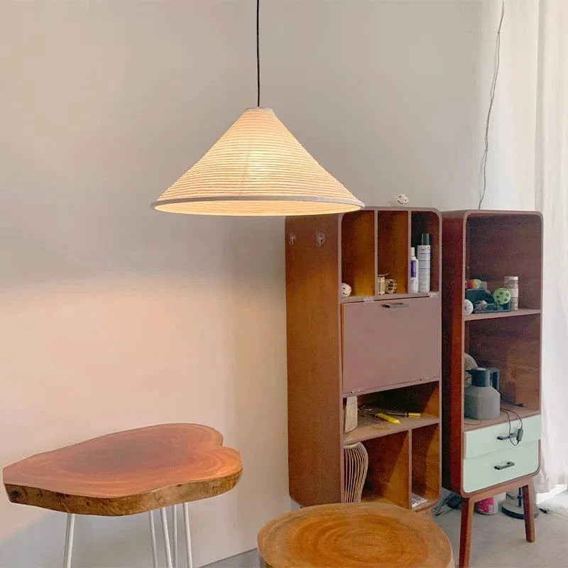 Suspension en papier style japonais nordique rétro | Marco Lucetti