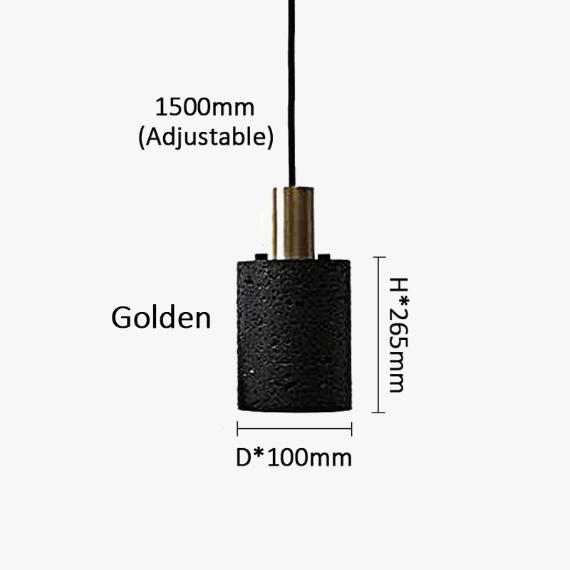 Suspension en pierre de grotte pour café ou maison - GrottoLight™ | Marco Lucetti