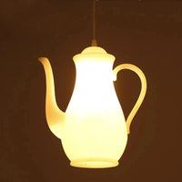 Suspension en résine avec tasse de thé et théière - Édition Thématique | Marco Lucetti