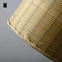 Suspension en rotin bambou - Luminaire suspendu rustique japonais | Marco Lucetti Bambou