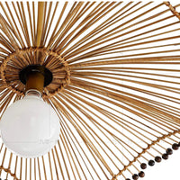 Suspension Chinoise en Rotin