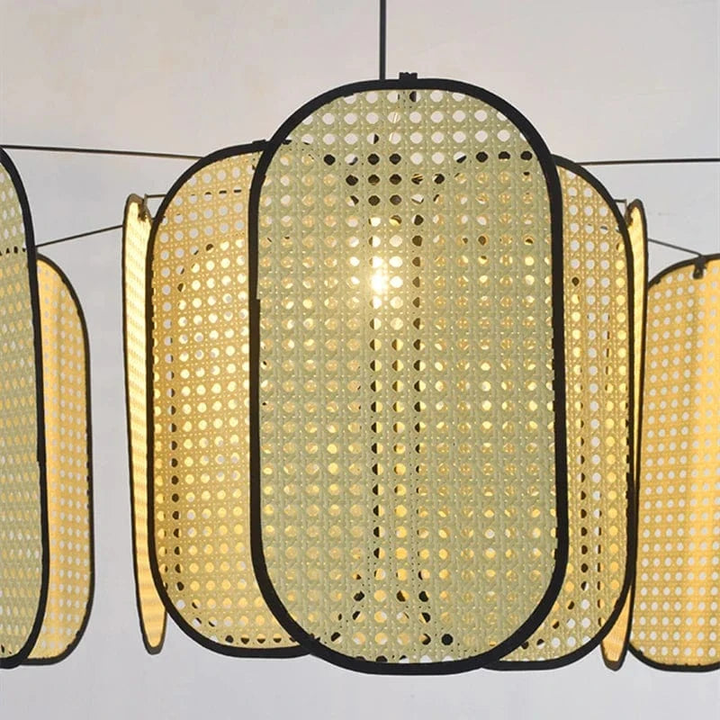 Suspension en rotin chinois décoratif - Nouveauté en style exquis | Marco Lucetti