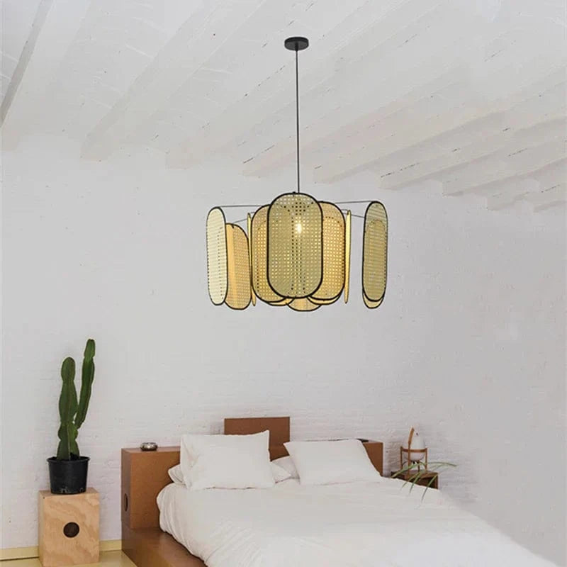 Suspension en rotin chinois décoratif - Nouveauté en style exquis | Marco Lucetti