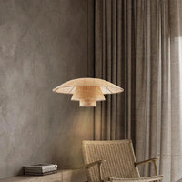 Suspension en rotin Japonais Vintage | Marco Lucetti