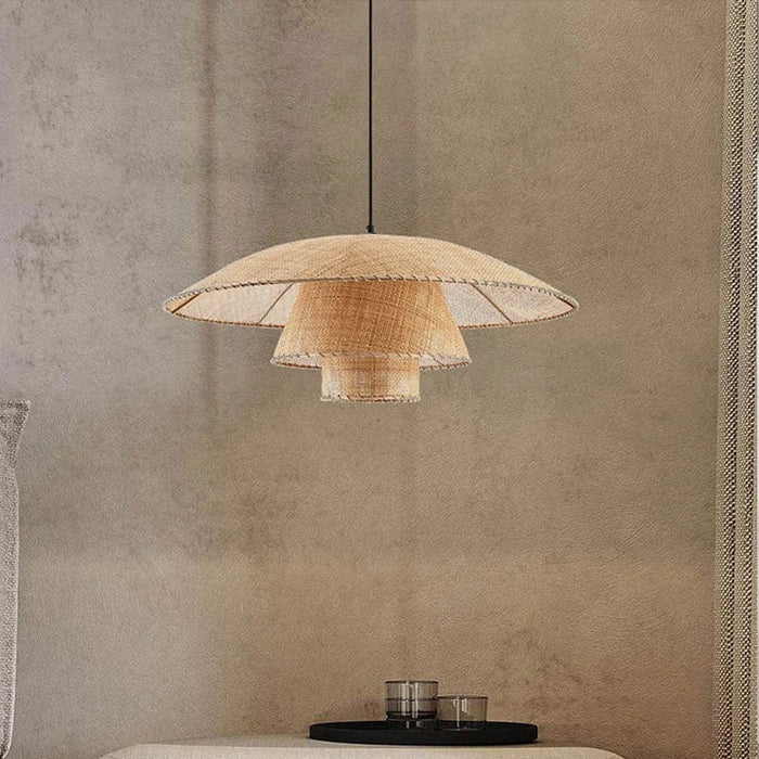 Suspension en rotin Japonais Vintage | Marco Lucetti