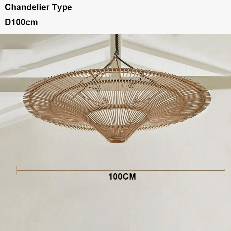 Suspension en rotin japonais Wabi Sabi Home | Marco Lucetti