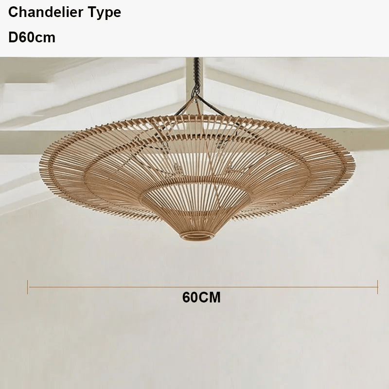 Suspension en rotin japonais Wabi Sabi Home | Marco Lucetti