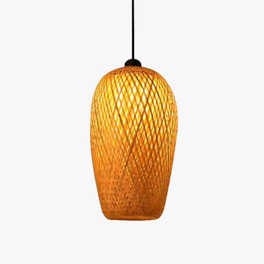Suspension en rotin LED - Collection Bamboo | Marco Lucetti A
