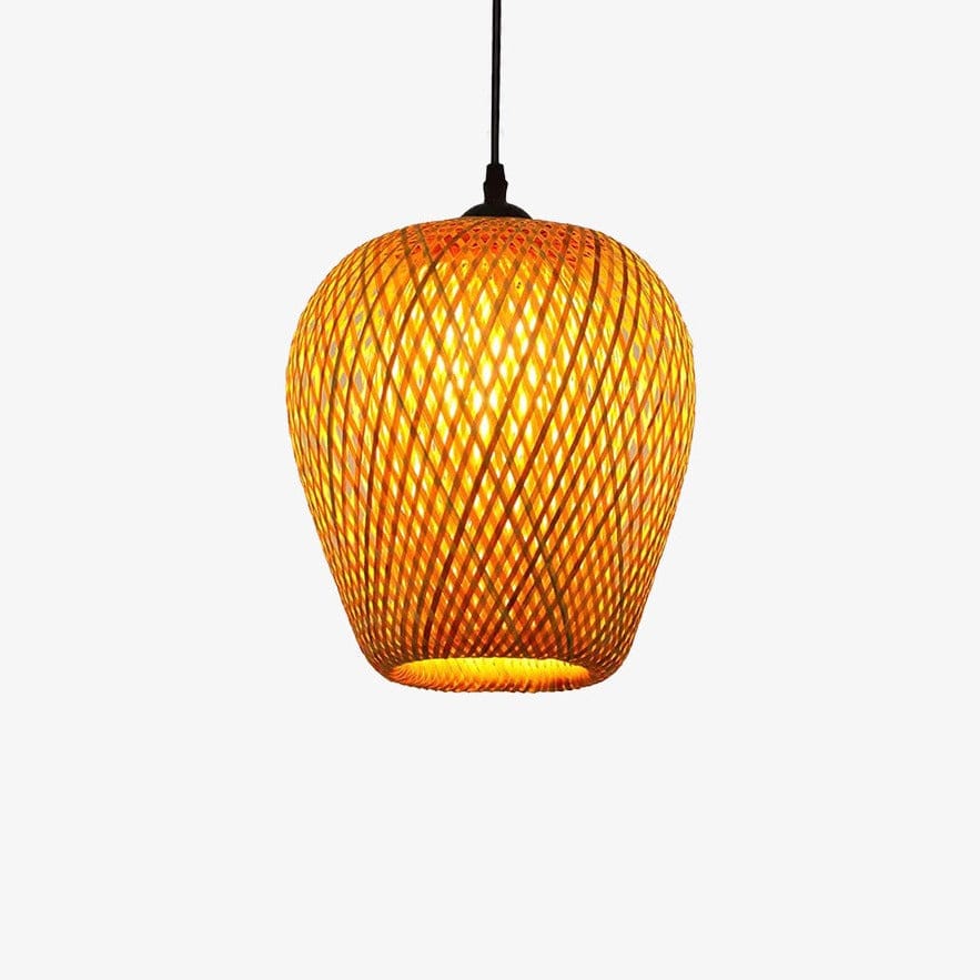 Suspension en rotin LED - Collection Bamboo | Marco Lucetti B
